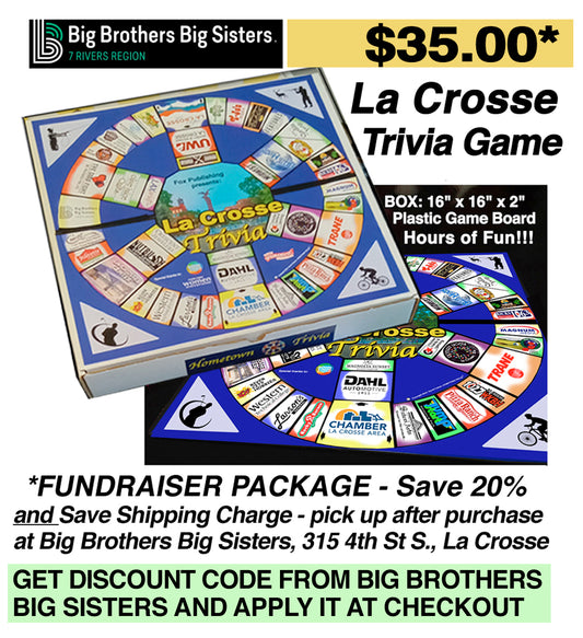 La Crosse Trivia Game - Free Pick Up. No Shipping Fee